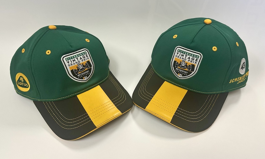 2025 PVGP Hat featuring Lotus Marque of the Year are Now Available