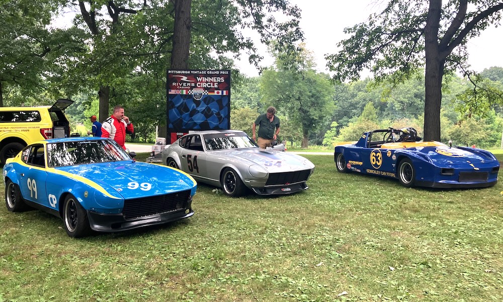 2026 Pittsburgh Vintage Grand Prix Race Results from the Rivers Casino Winners Circle