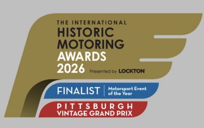 Pittsburgh Vintage Grand Prix Named International Finalist for Third Straight Year, Reaffirming Its Place Among the World’s Premier Historic Motorsport Events