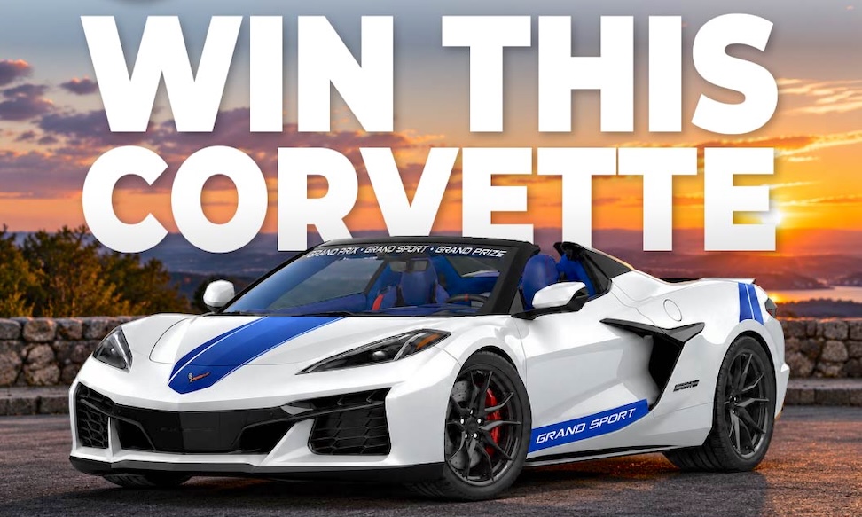 Grand Prix. Grand Sport. Grand Prize. Support the PVGP and You Could WIN This Corvette!